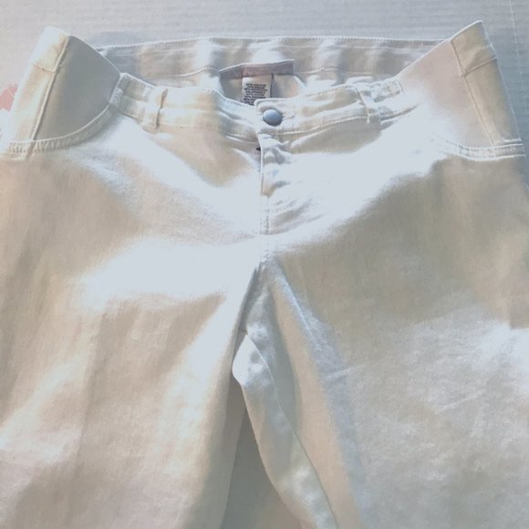 NWT Liz Lange Maternity Skinny Ankle Jeans SZ 8-10 - Picture 11 of 12